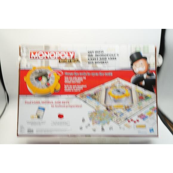 Hasbro Monopoly Secret Vault Board Game Complete Vault Cards Cash 2022 - Picture 2 of 4